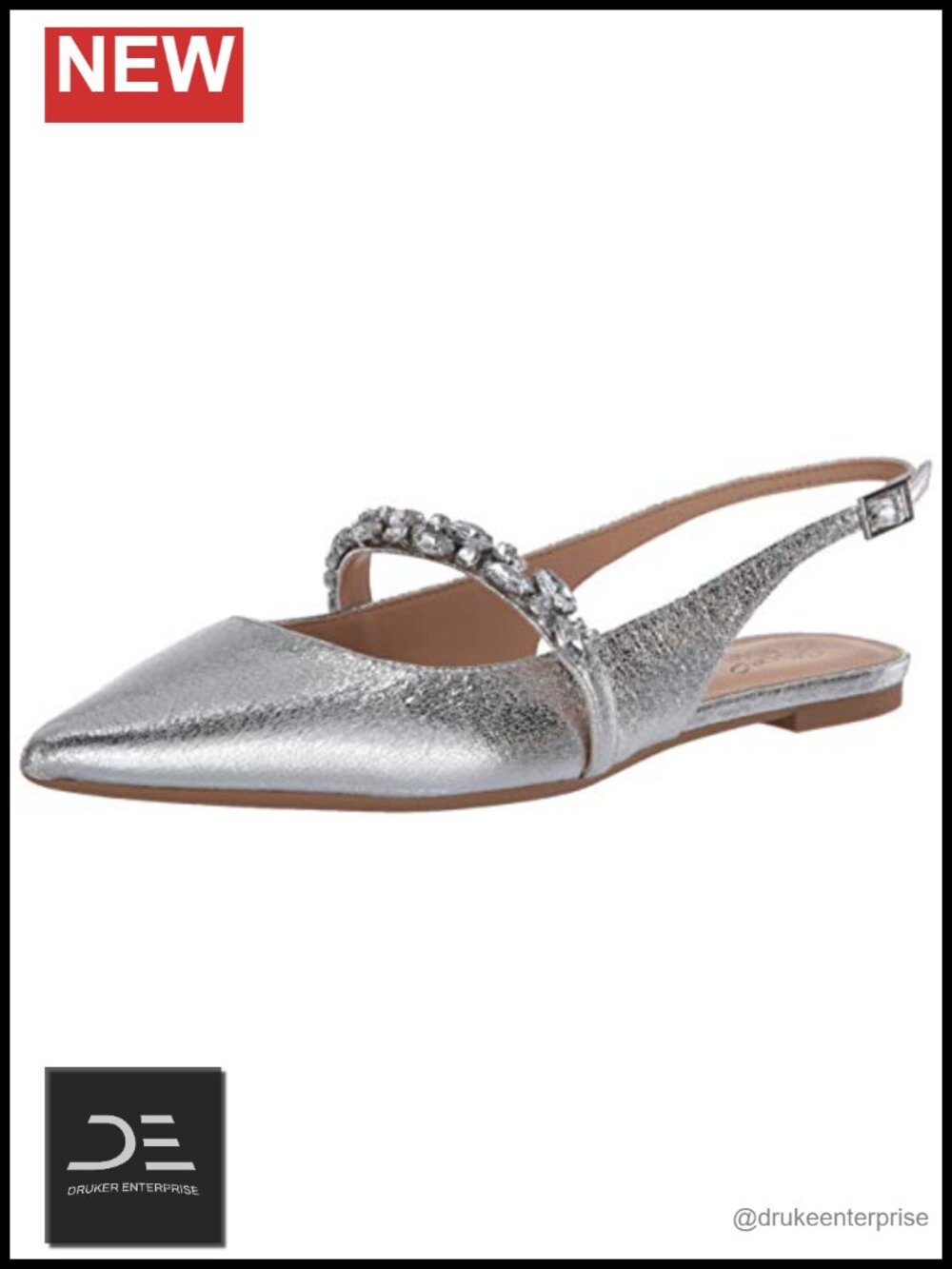 Bambi Pointed Toe Sling Back Pumps, Lightly Padded Extra Comfort